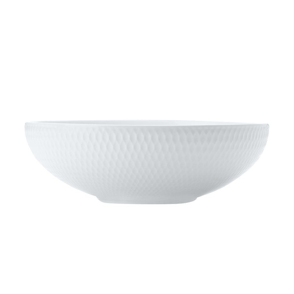 MW White Basics Diamonds Coupe Bowl 18.5cm