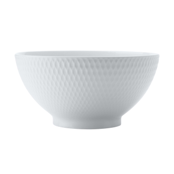 MW White Basics Diamonds Noodle Bowl 18cm