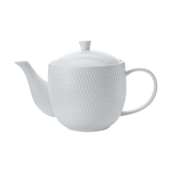 MW White Basics Diamonds Teapot 800ML Gift Boxed