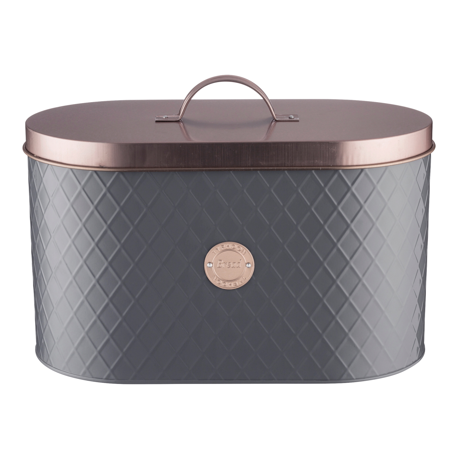 Typhoon Henrik Bread Bin 34.5X23CM Copper