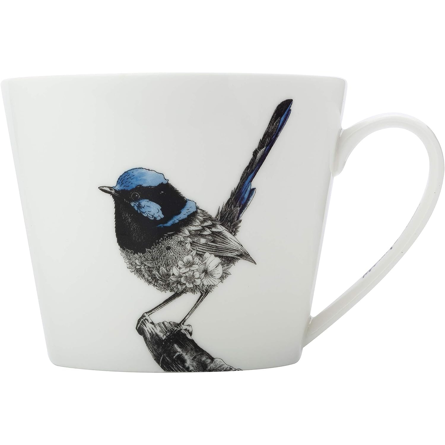 Maxwell Williams Marini Ferlazzo Birds Mug 450ML Sqt Fairy Wren Gift Boxed-1