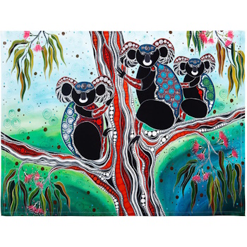 Maxwell Williams Melanie Hava Journeys Tea Towel 50x70cm Koalas