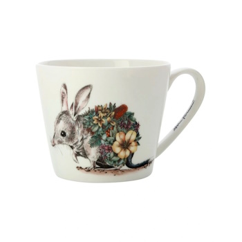 Maxwell Williams Marini Ferlazzo Australian Families Mug 450ML Sqt Bilby Gift Boxed