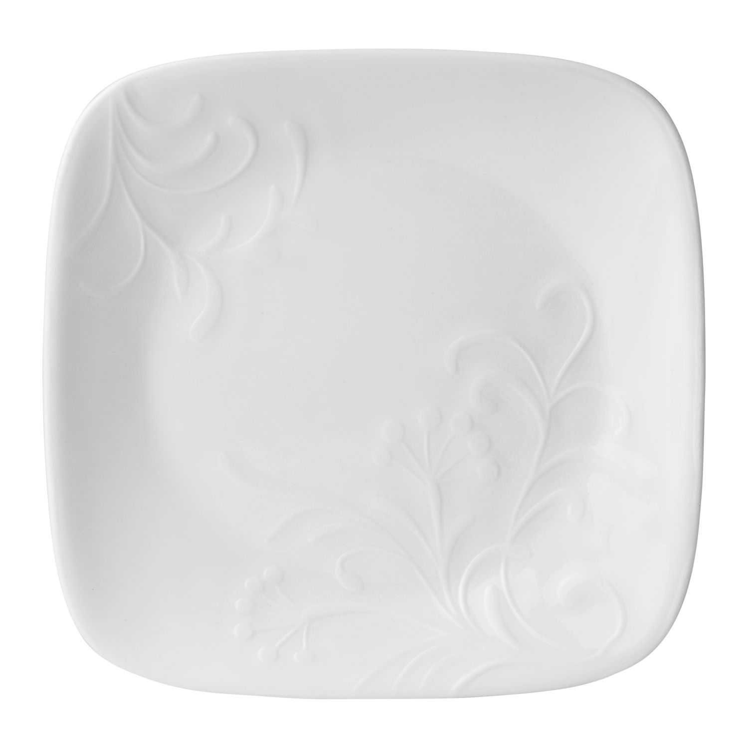 Corelle Boutique Square Cherish Embossed 16-pc Dinnerware Set-3