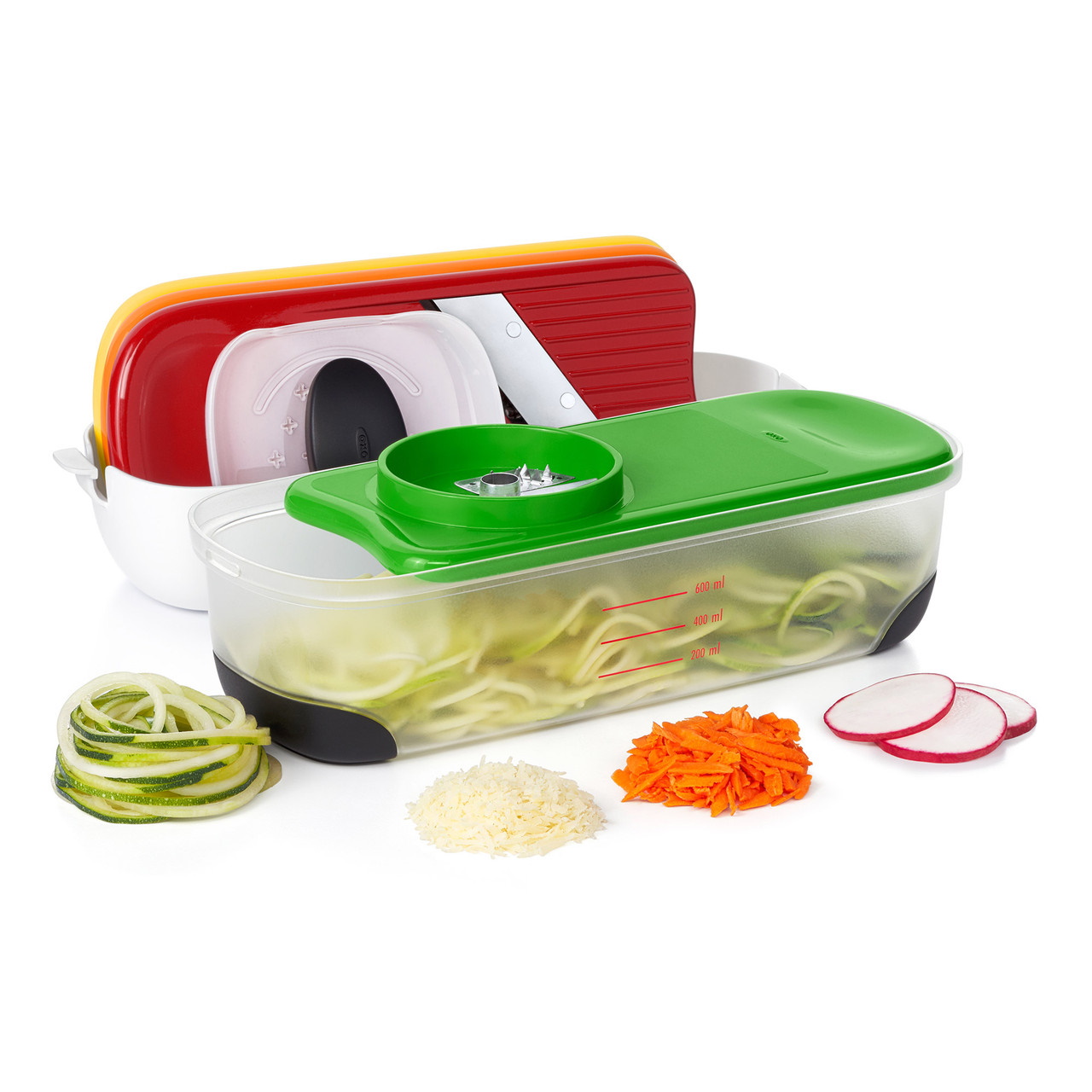 OXO GG Spiralize, Grate & Slice Set