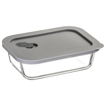 ClickClack Cook+ Rectangular-600ML-Grey