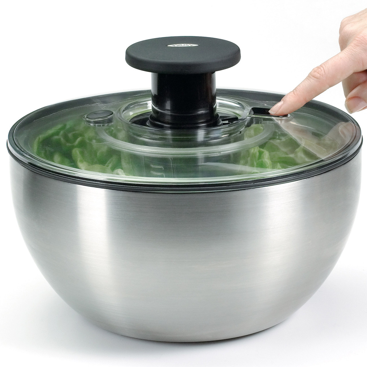 OXO Good Grips Steel Salad Spinner-2
