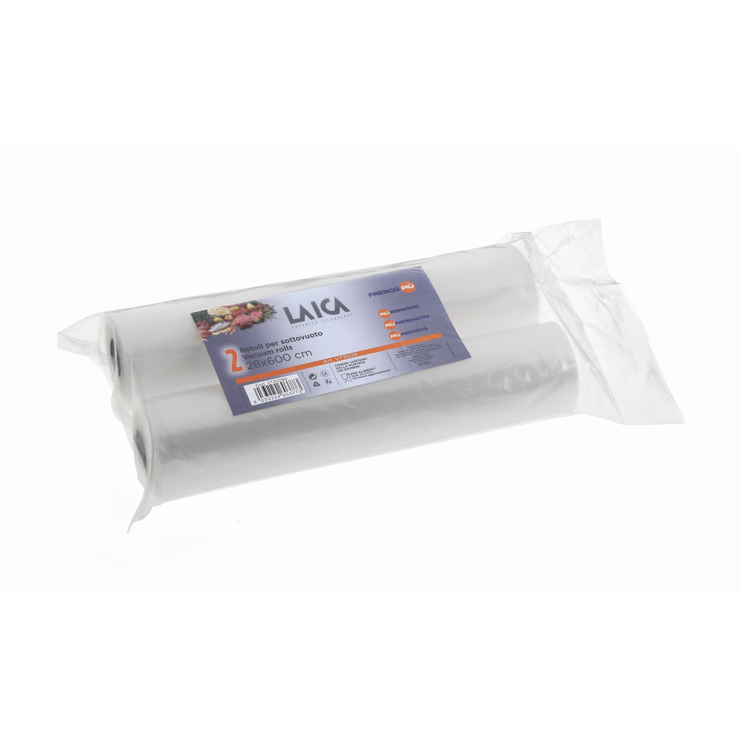Laica Vacuum Bag Rolls X2 (28CM X 6M)-4