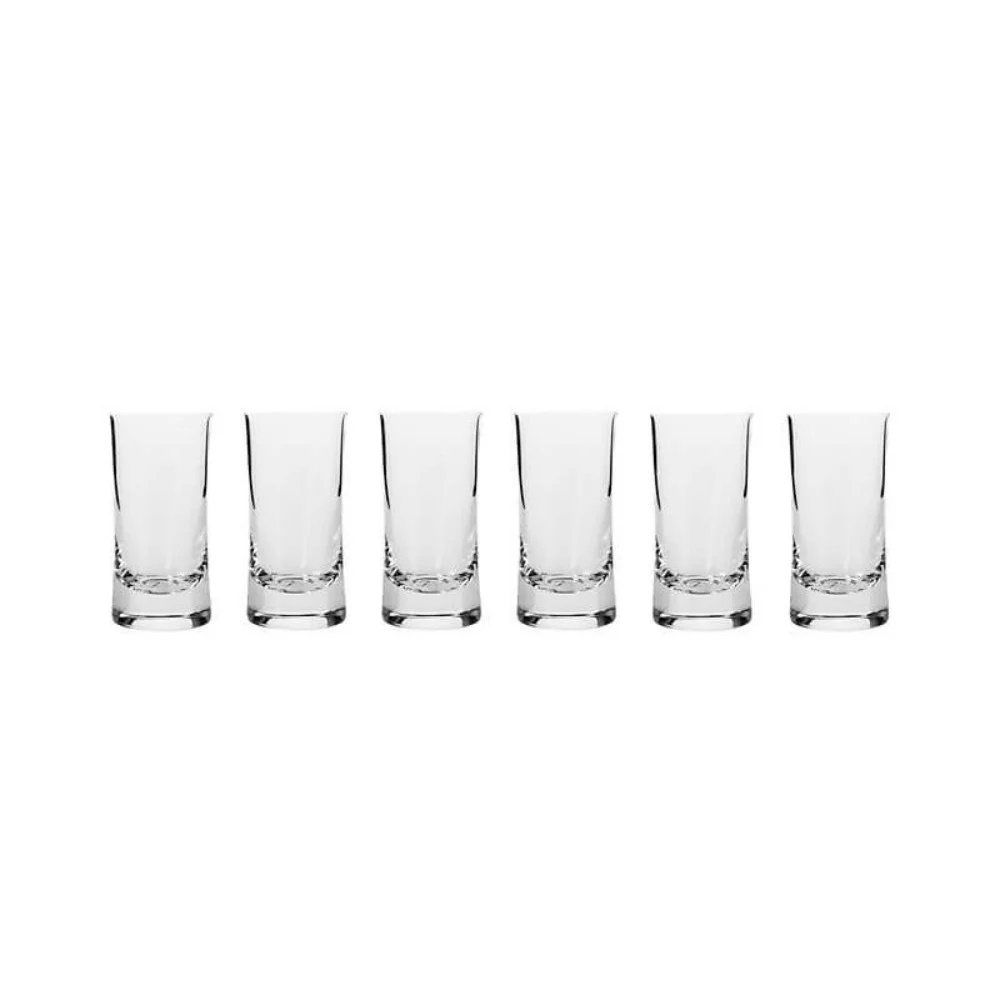 Krosno Harmony Shot Glass 40ML Set of 6 Gift Boxed