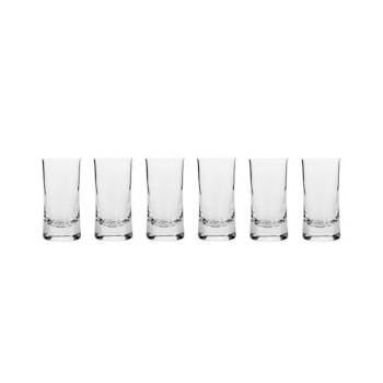 Krosno Harmony Shot Glass 40ML Set of 6 Gift Boxed