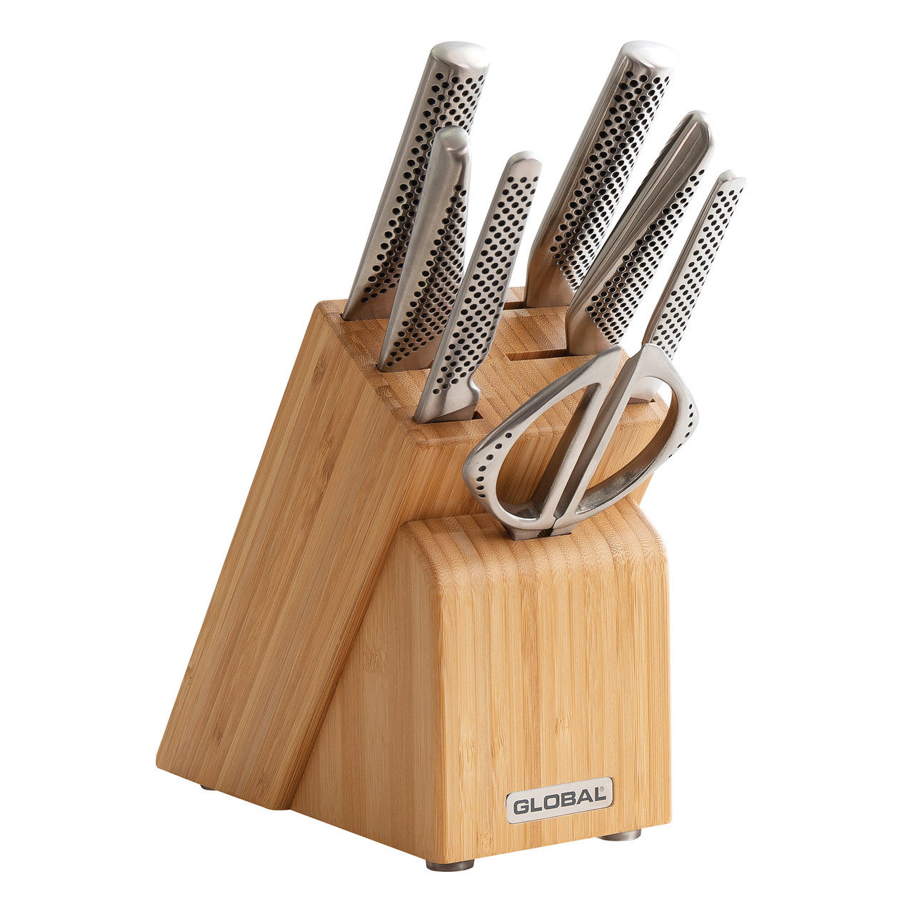 Global Takashi 8 Piece Knife Block Set-1