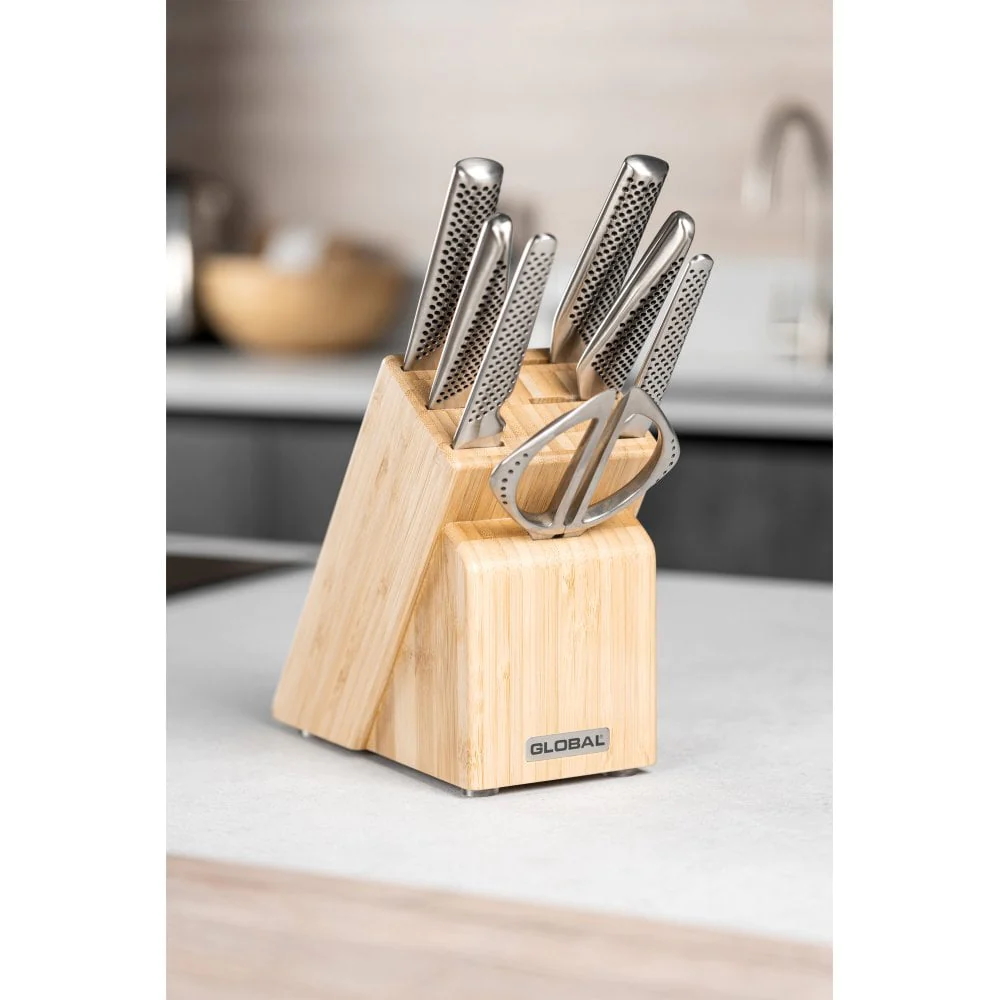 Global Takashi 8 Piece Knife Block Set-4