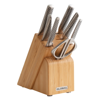 Global Takashi 8 Piece Knife Block Set