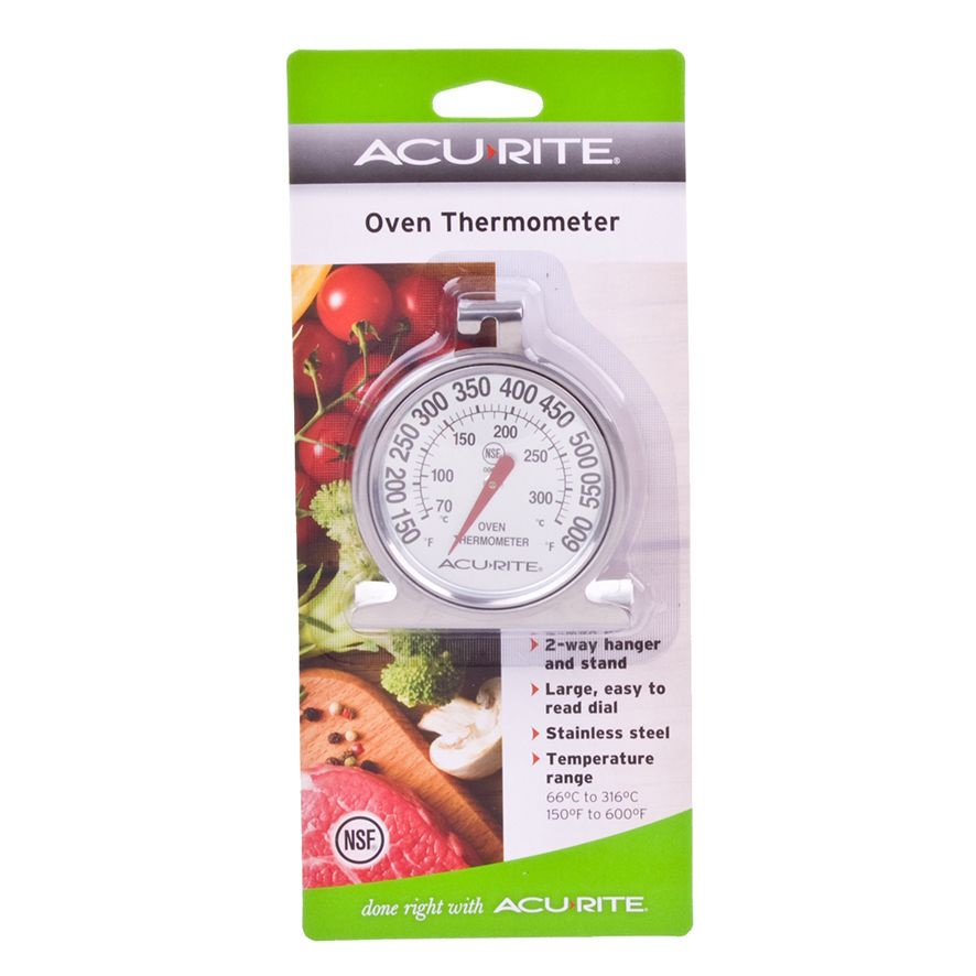 Acurite Dial Style Oven Thermometer (Celsius)-4