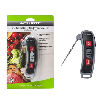 Acurite Digital Instant Read Thermometer W/ Folding Probe