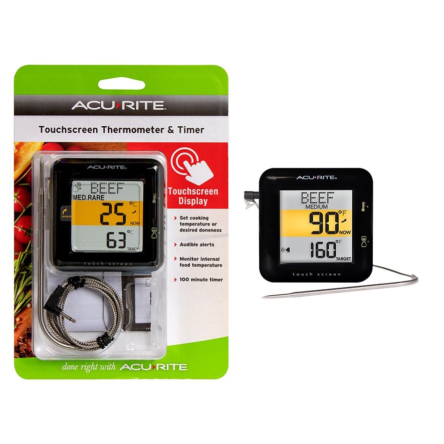 Acurite Touchscreen Thermometer & Timer-1