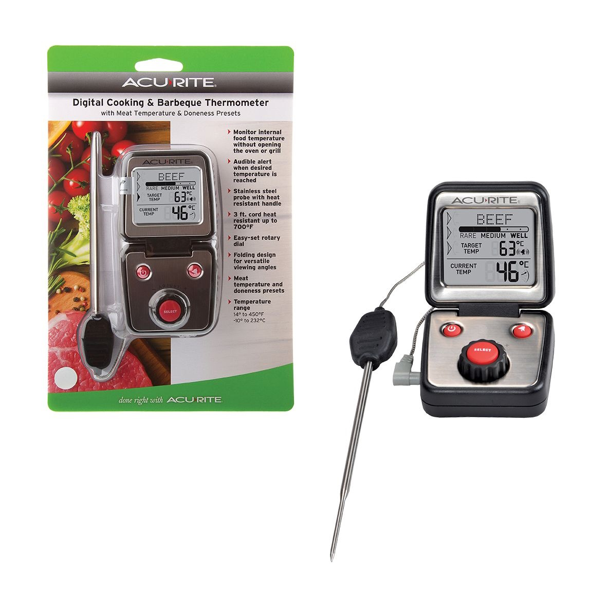 Acurite Digital Cooking & Barbeque Thermometer-1