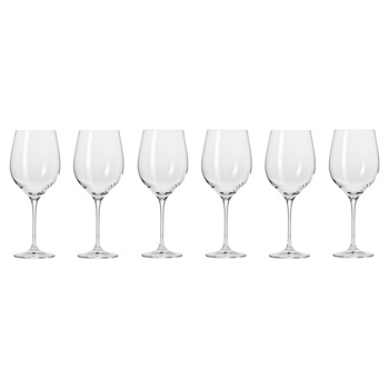 Krosno Harmony Wine Glass 450ML 6pc Gift Boxed