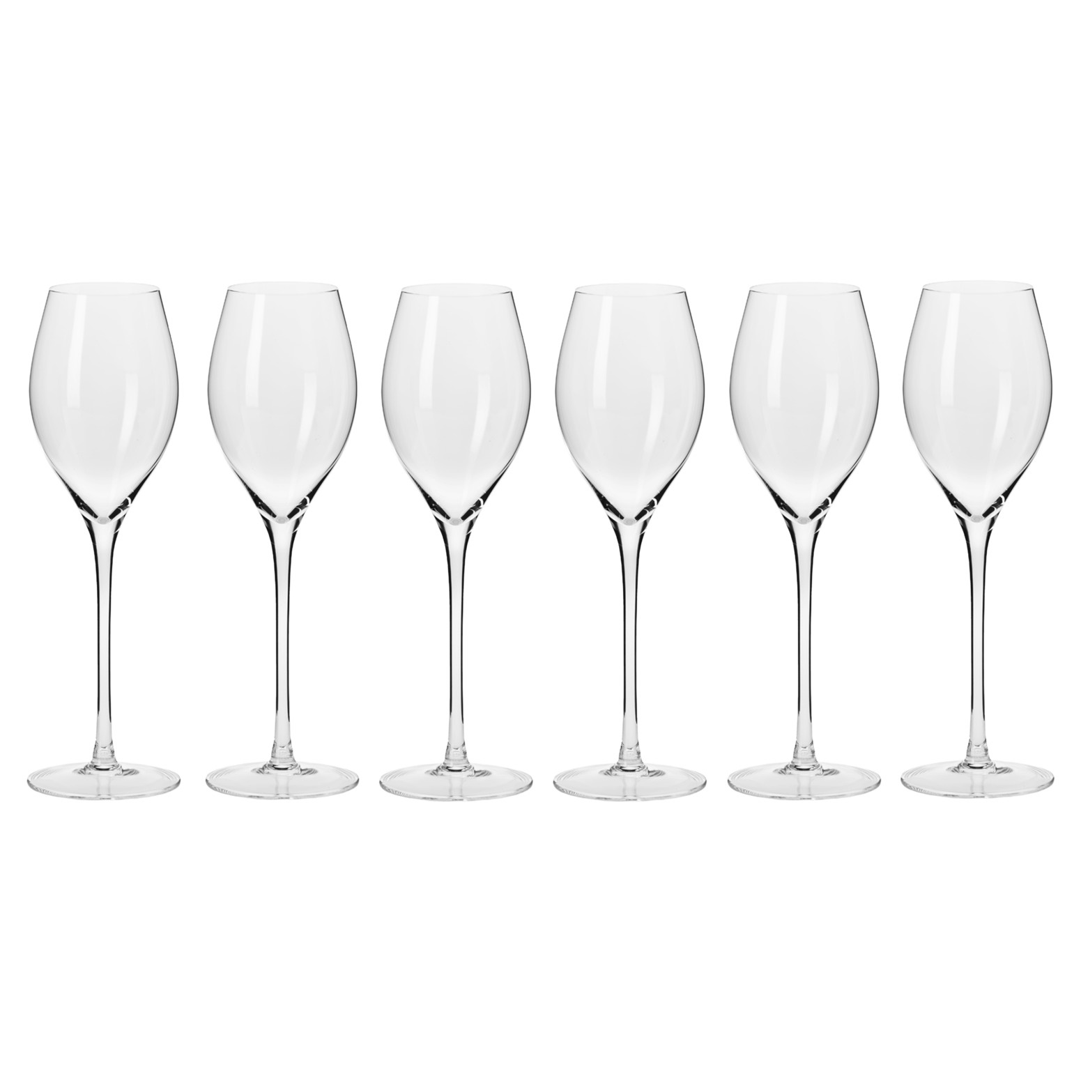 Krosno Harmony Prosecco Glass 280ML 6pc Gift Boxed