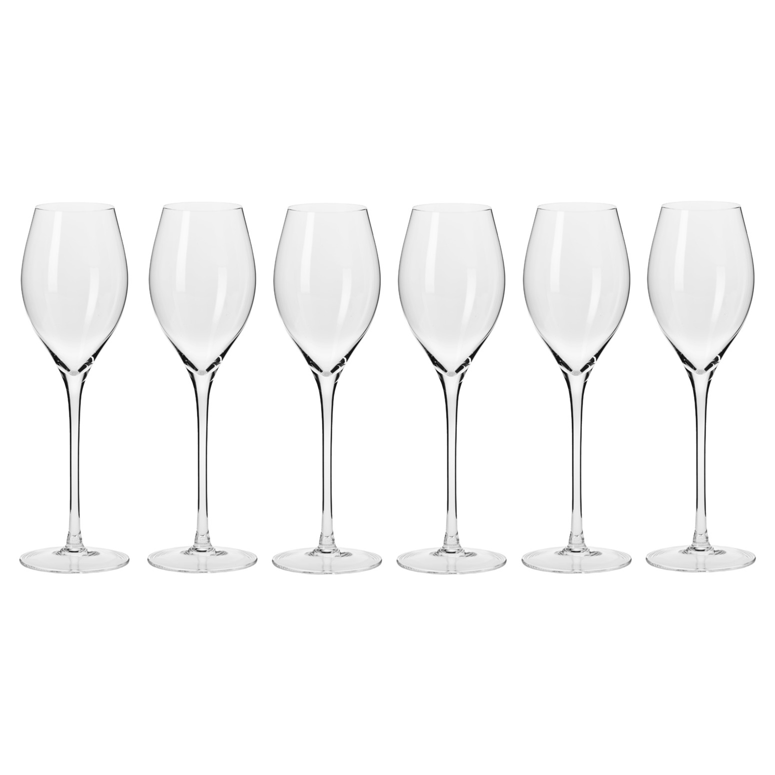 Krosno Harmony Prosecco Glass 280ML 6pc Gift Boxed