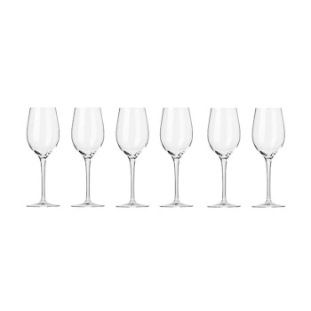 Krosno Harmony Port Glass 95ML Set of 6 Gift Boxed