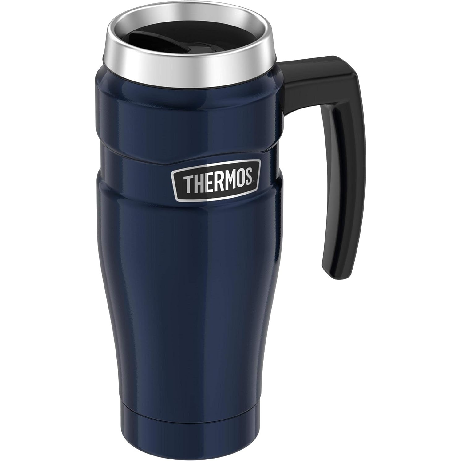 Thermos 470ml Stainless Steel Camping Mug - Midnight Blue-2