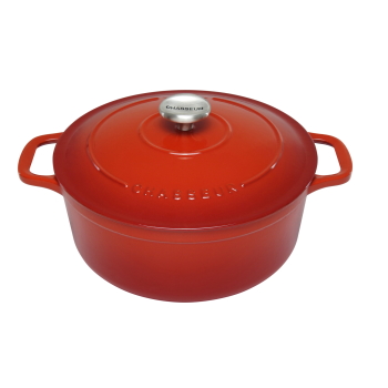 Chasseur Round French Oven 24cm/4L Inf. Red