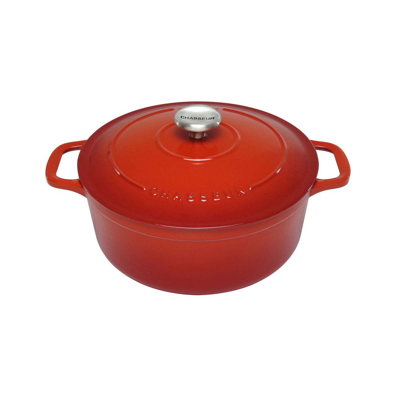 Chasseur Round French Oven 26cm/5L Inf. Red-1