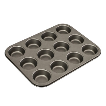 Bakemaster 12Cup Muffin Pan 35X27CM