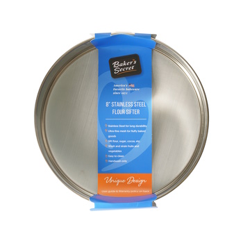 Bakers Secret S/S Flour Sifter 20x4.5cm