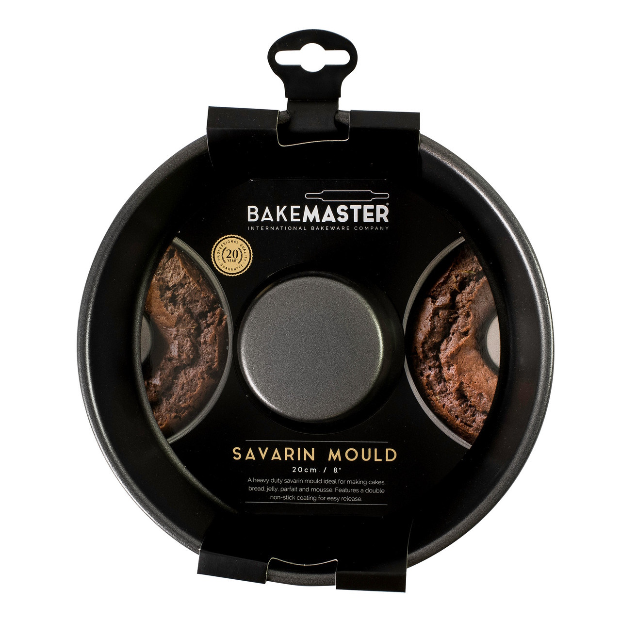 Bakemaster Savarin Mould 20x65cm-4