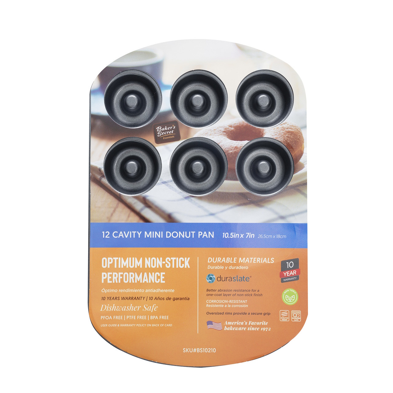 Bakers Secret 12 cup Mini Donut 26.5x18-3