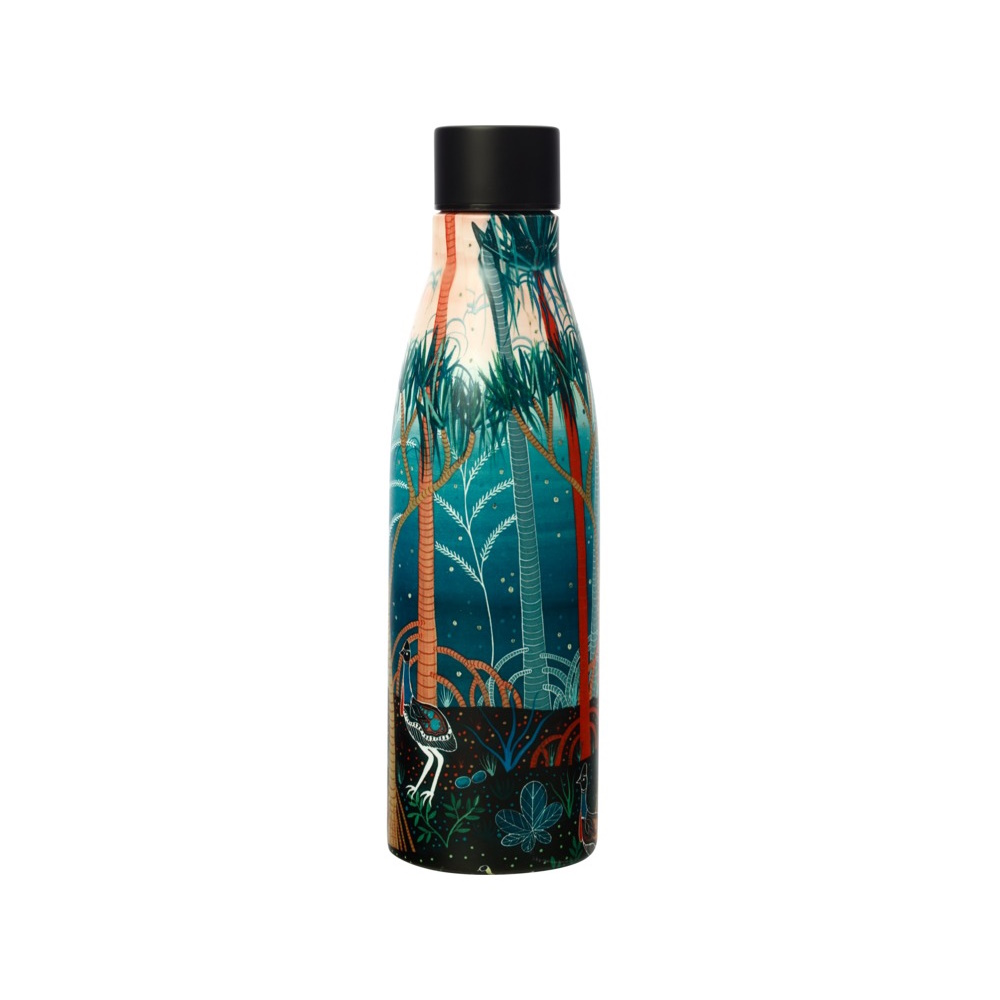 Maxwell & Williams Melanie Hava Jugaig-Bana-Wabu Double Wall Insulated Bottle 500ML Cassowaries-4