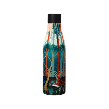 Maxwell & Williams Melanie Hava Jugaig-Bana-Wabu Double Wall Insulated Bottle 500ML Cassowaries