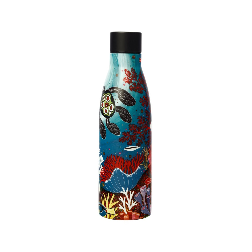 Maxwell & Williams Melanie Hava Jugaig-Bana-Wabu Double Wall Insulated Bottle 500ML Reef Wonderland-2