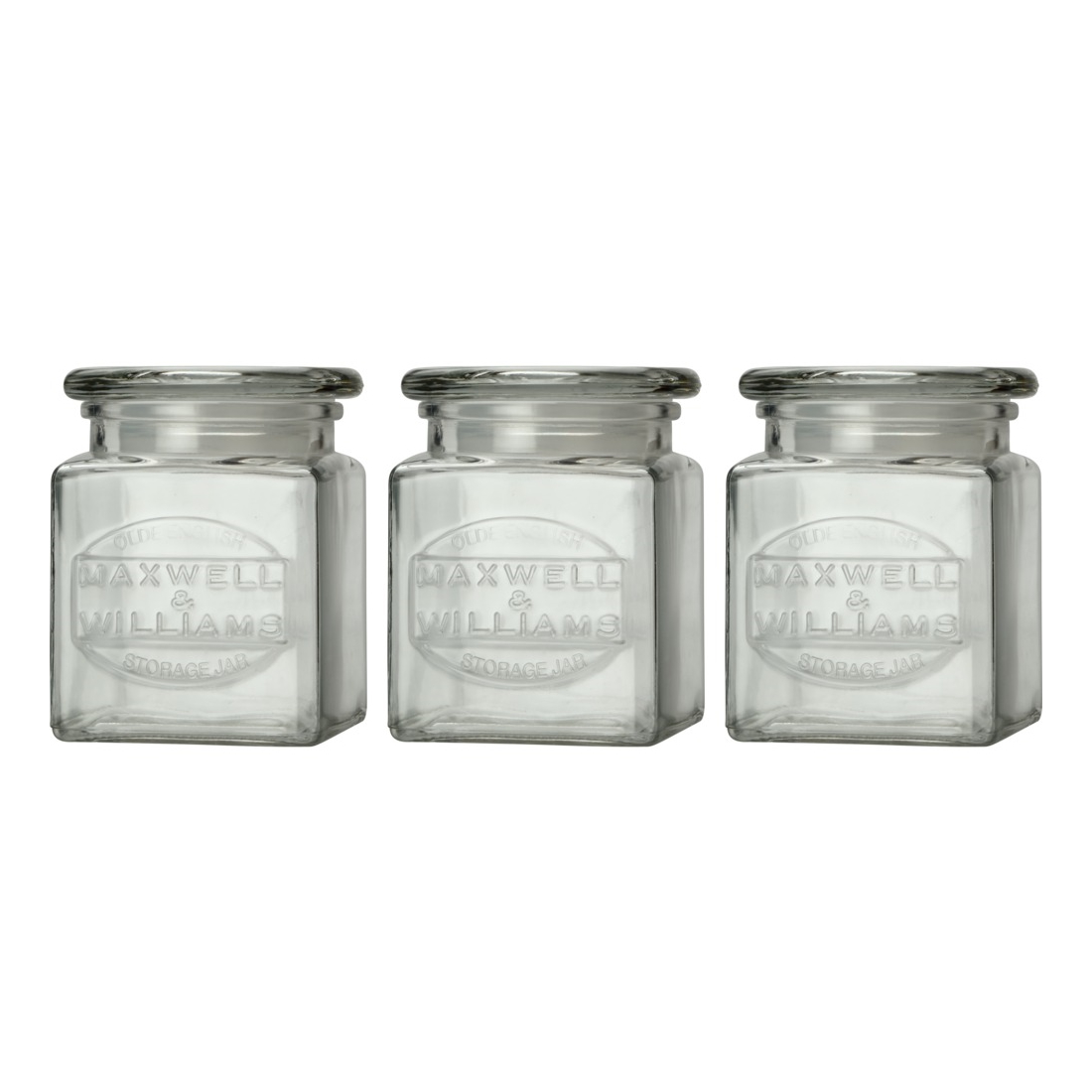 Maxwell & Williams Olde English Storage Jars Set Of 3 Gift Boxed