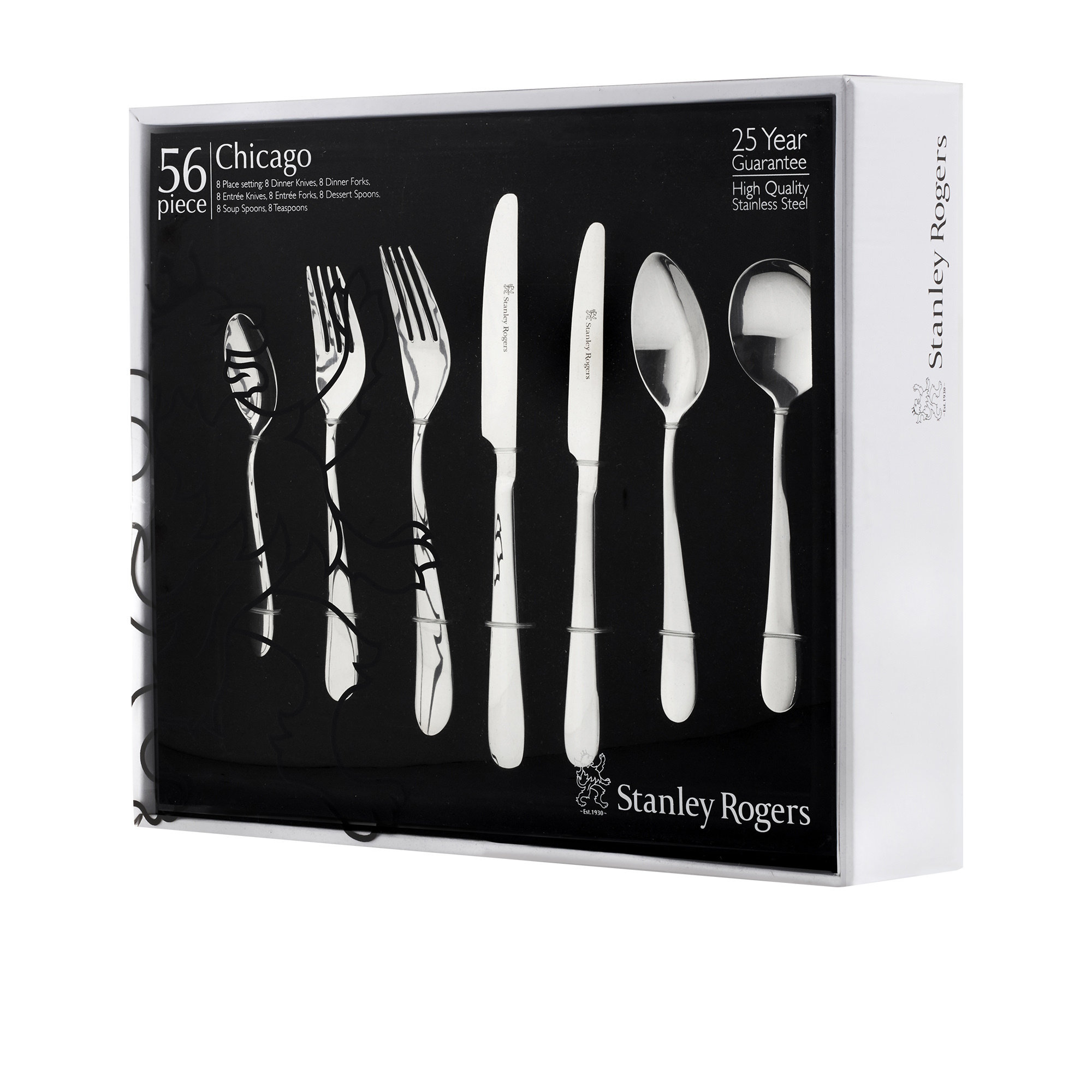 Stanley Rogers Chicago Cutlery Set 56pc-3