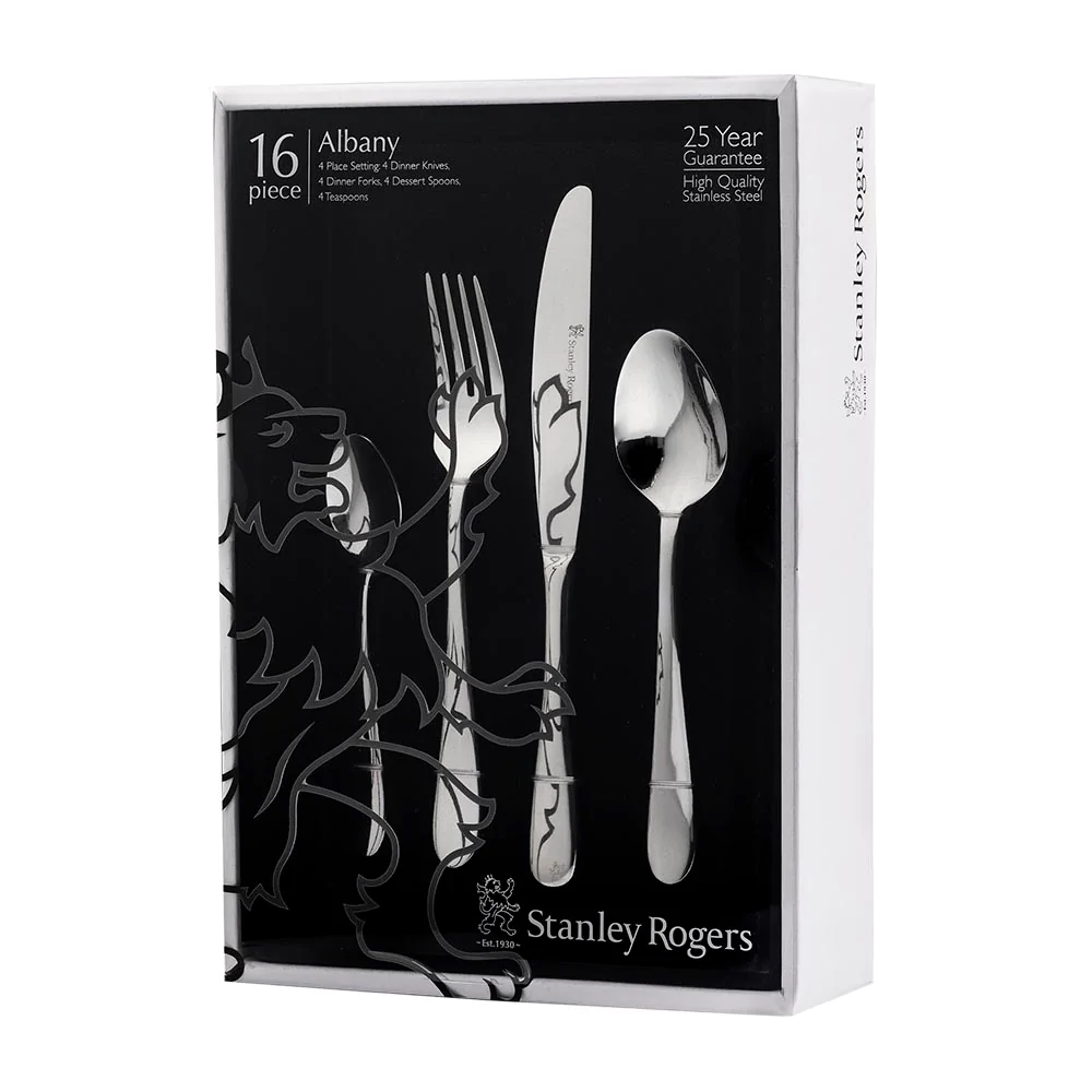 Stanley Rogers Albany 16 Piece Cutlery Set-4
