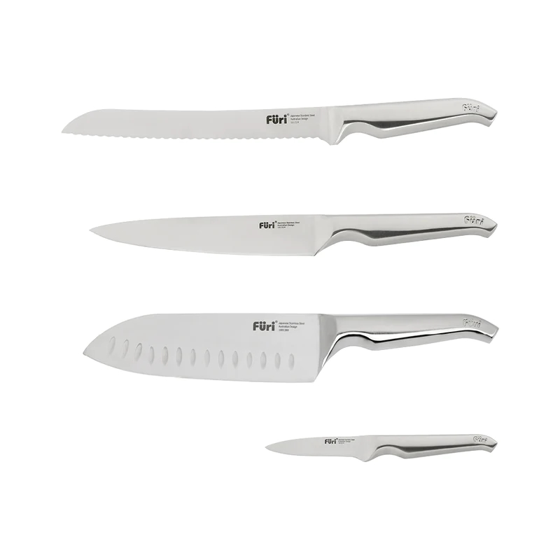 Furi Pro 5pc Wood Knife Block Set-2