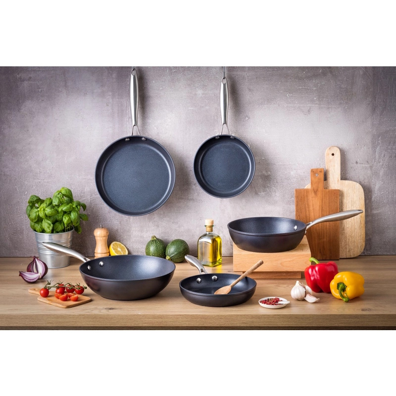 Pyrex Optima Induction Non-Stick Wok with Stainless Steel Handle - 28cm-3