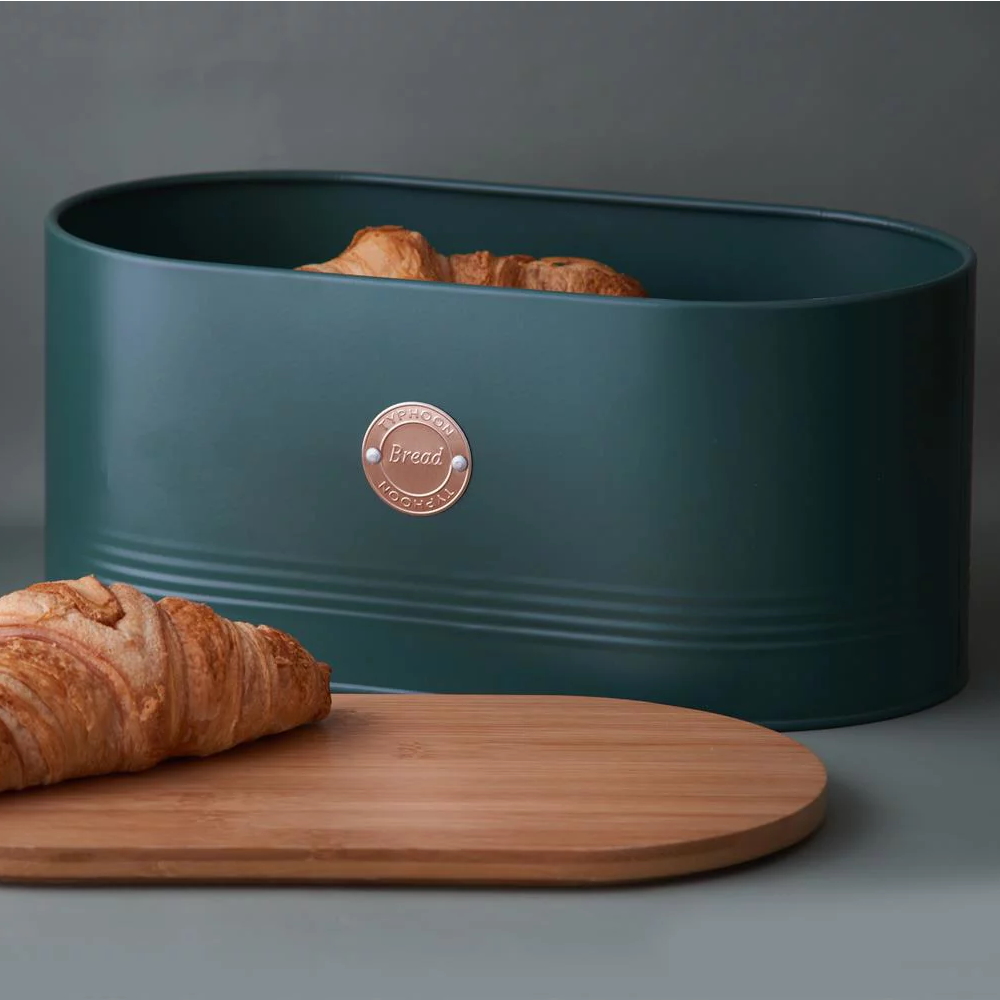 Typhoon Living Bread Bin 7.5L Green-3
