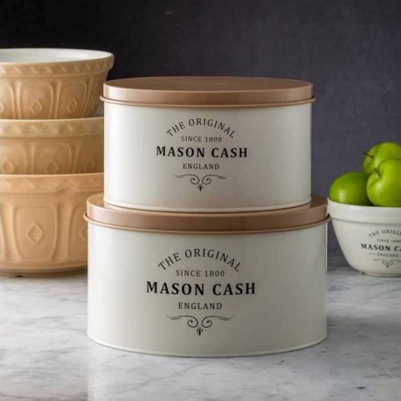 Mason Cash Heritage Set2 Cake Tins 4L/6L-2