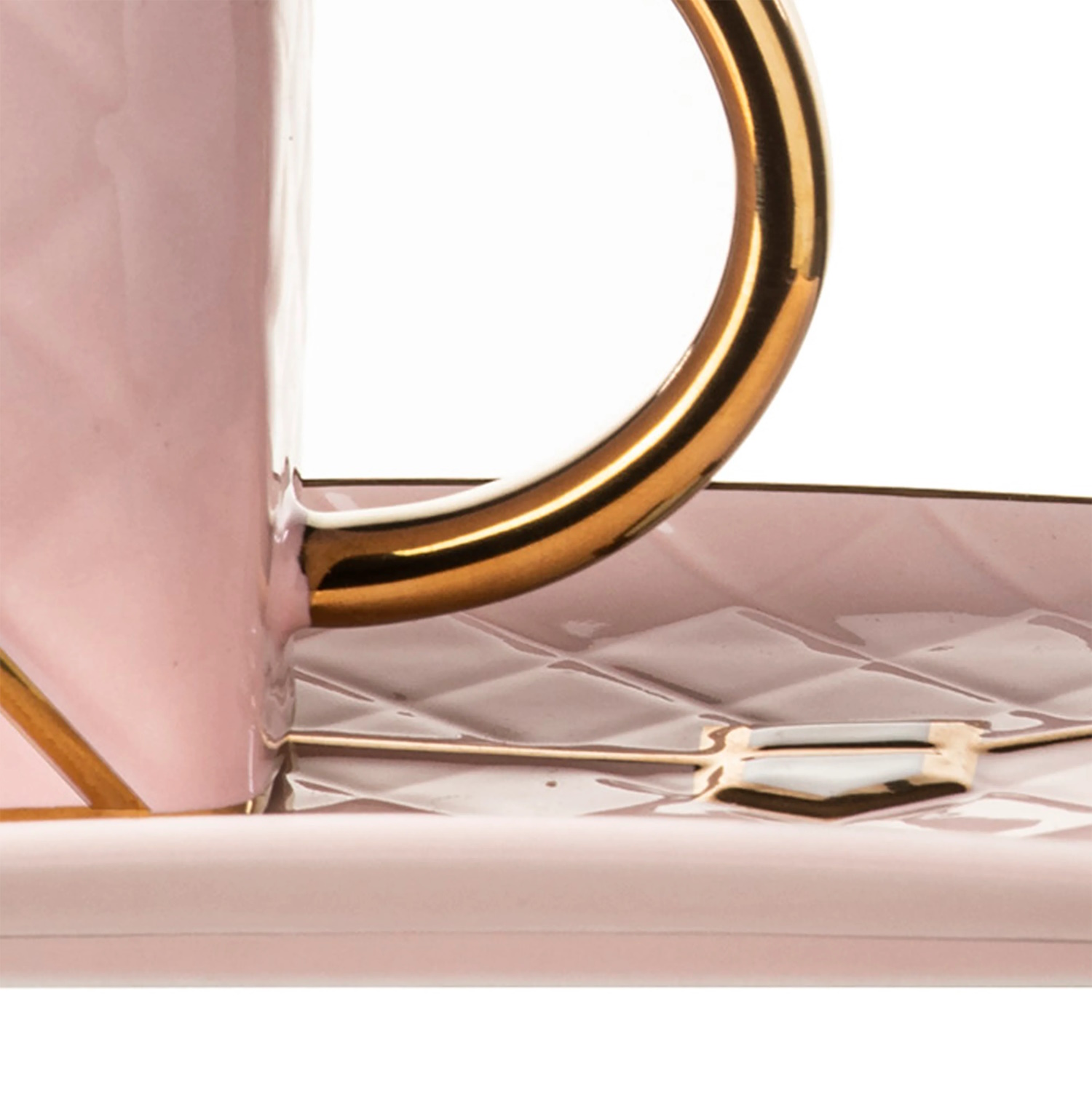 Ashdene Designers Delight Mug & Plate Set - Pale Pink