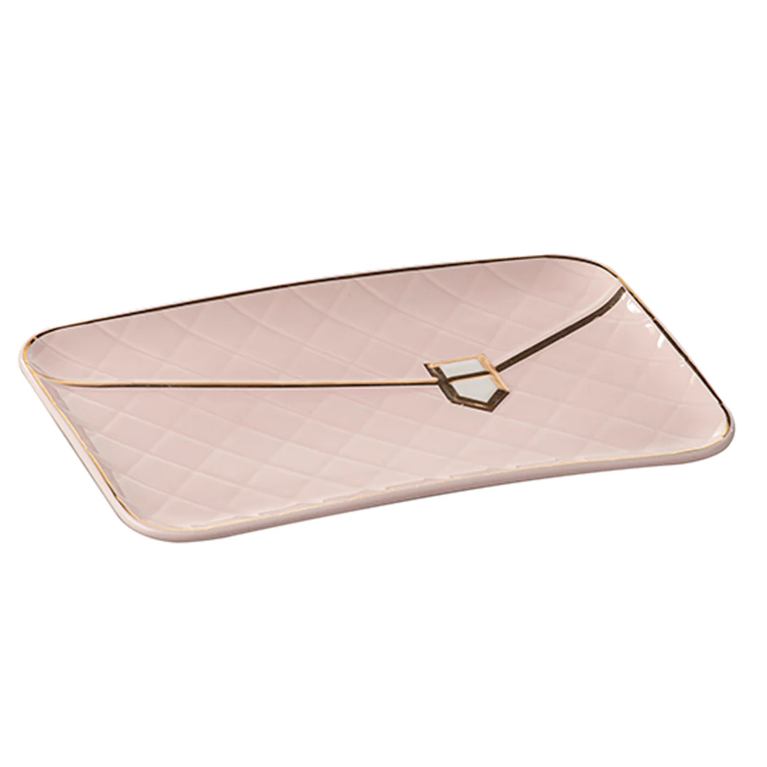 Ashdene Designers Delight Mug & Plate Set - Pale Pink-3