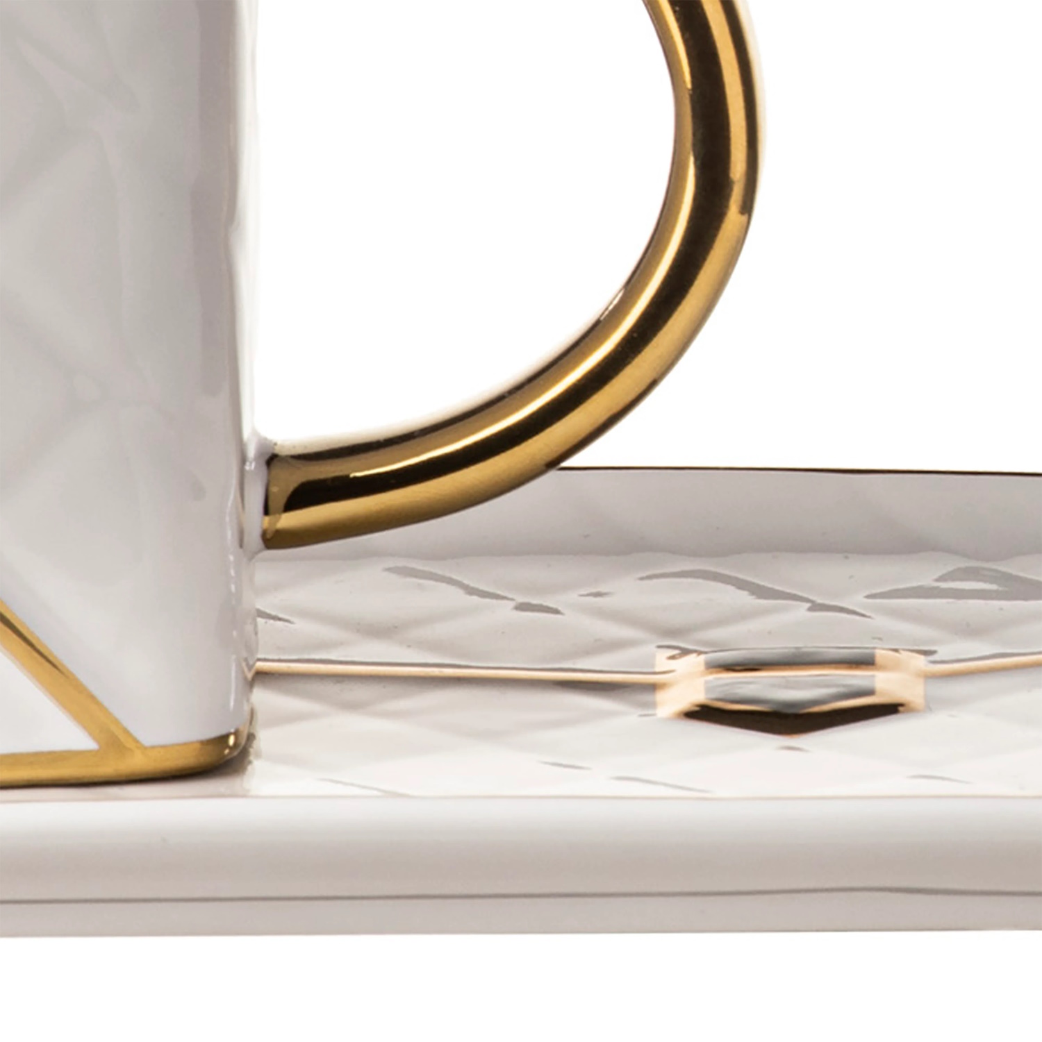 Ashdene Designers Delight Mug & Plate Set - White