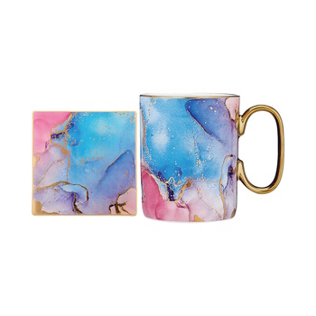 Ashdene Gemstones Mug & Coaster Set Smithsonite