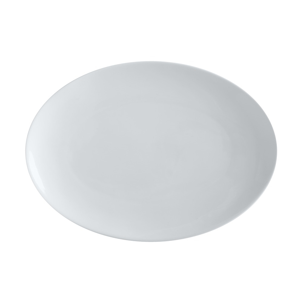 Maxwell White Basics  Oval Plate 30x22cm