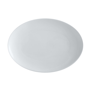 Maxwell White Basics  Oval Plate 30x22cm