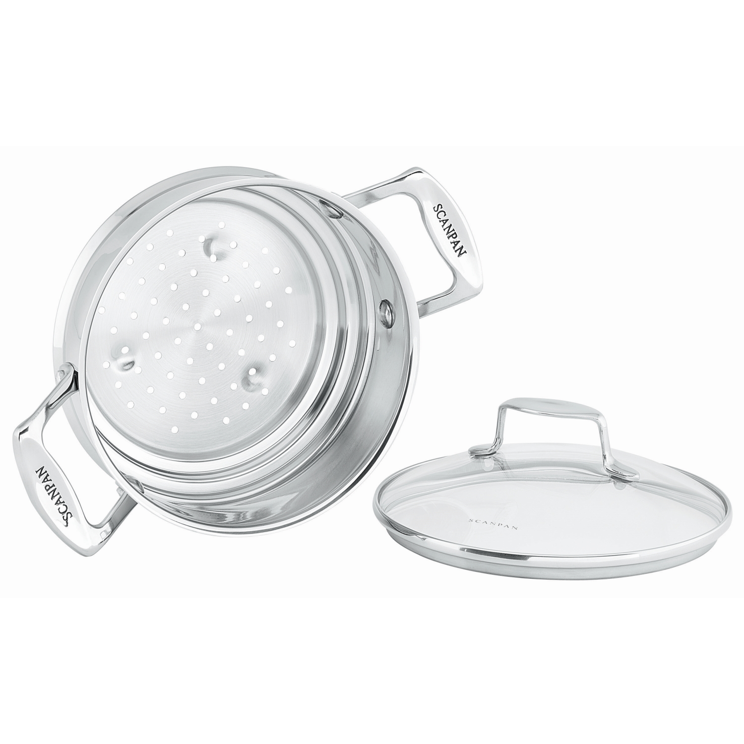 Scanpan Impact Multi Steamer Insert with Lid 16/18/20cm-4