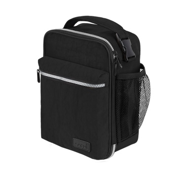 SACHI EXPLORER INSULATED LUNCH BAG (BLACK)